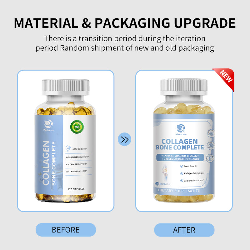Lukaree Collagen Bone Complete Capsules with Calcium Magnesium