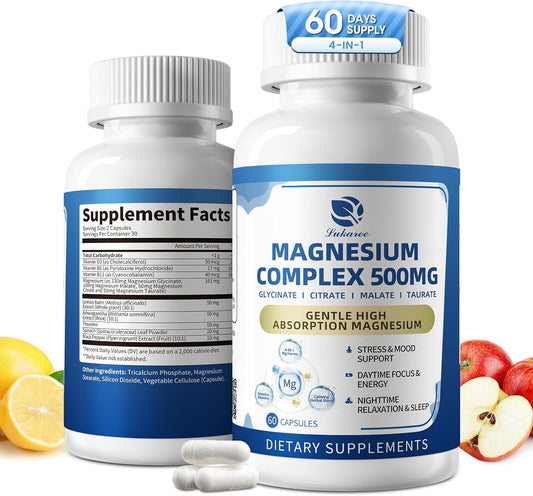 4-in-1 magnesium complex supplement 120 capsules