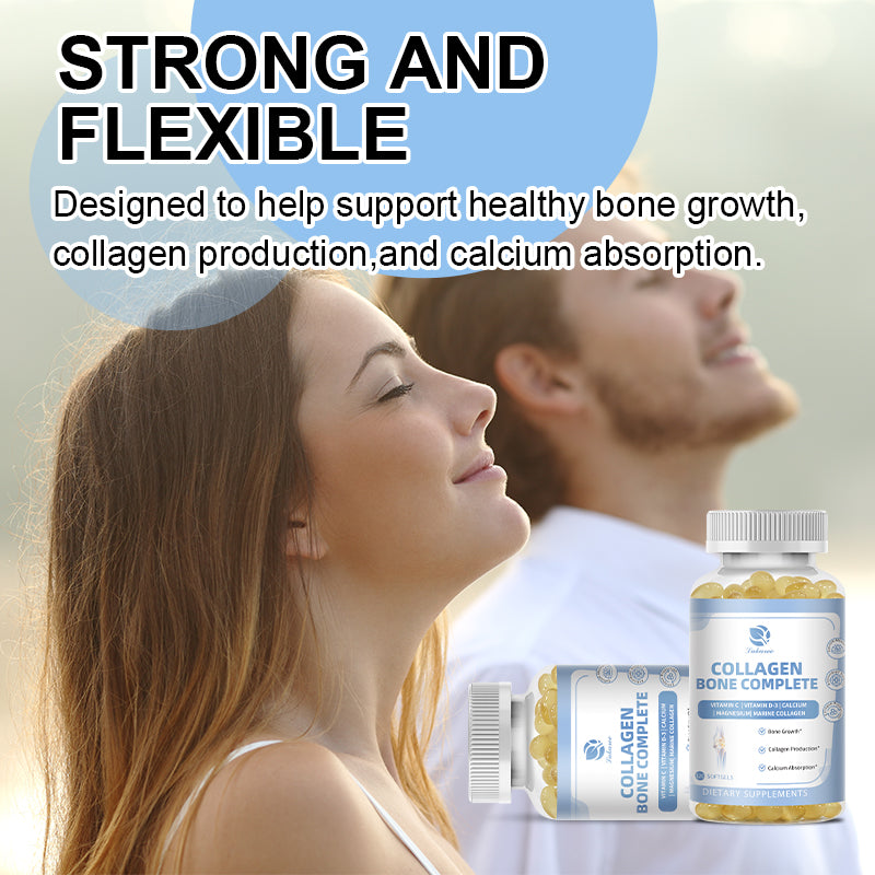 Lukaree Collagen Bone Complete Capsules with Calcium Magnesium
