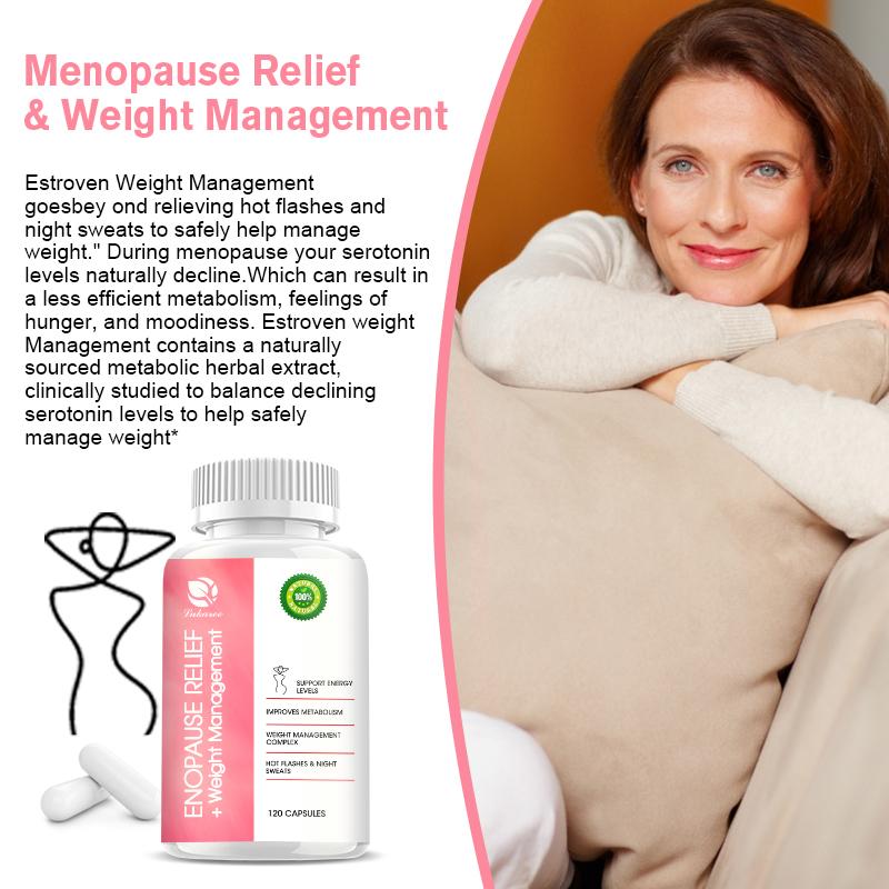 Staying Cool Hot Flashes & Menopause Natural Relief – Hormonal Weight Support, Night Sweats, Disturbed Sleep, Mood Swings – Vitex Chaste Tree & Black Cohosh Pills