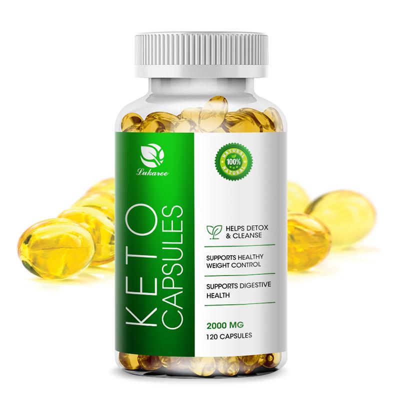 Keto Capsule Burning Belly Fat Provide Energy Losing Weight Strengthen Immunity Appetite-Suppression For Men and Women Weight Loss Products