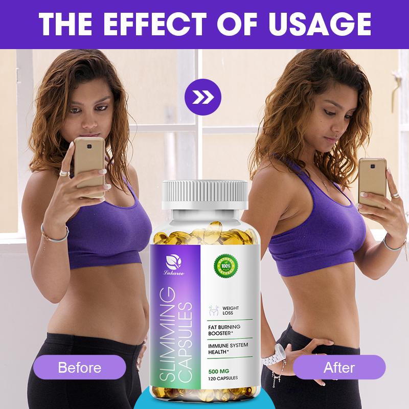 Slimming Capsules Supports Lose Weight Metabolism Control Appetite Detoxification Fat Burning Antioxidant Sleep Stability