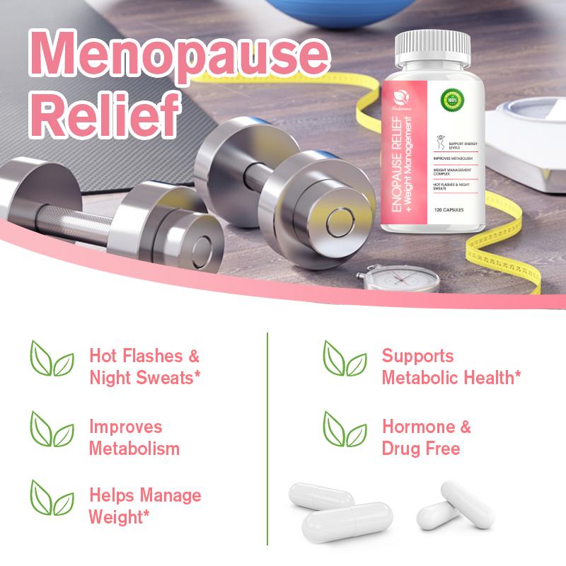 Staying Cool Hot Flashes & Menopause Natural Relief – Hormonal Weight Support, Night Sweats, Disturbed Sleep, Mood Swings – Vitex Chaste Tree & Black Cohosh Pills