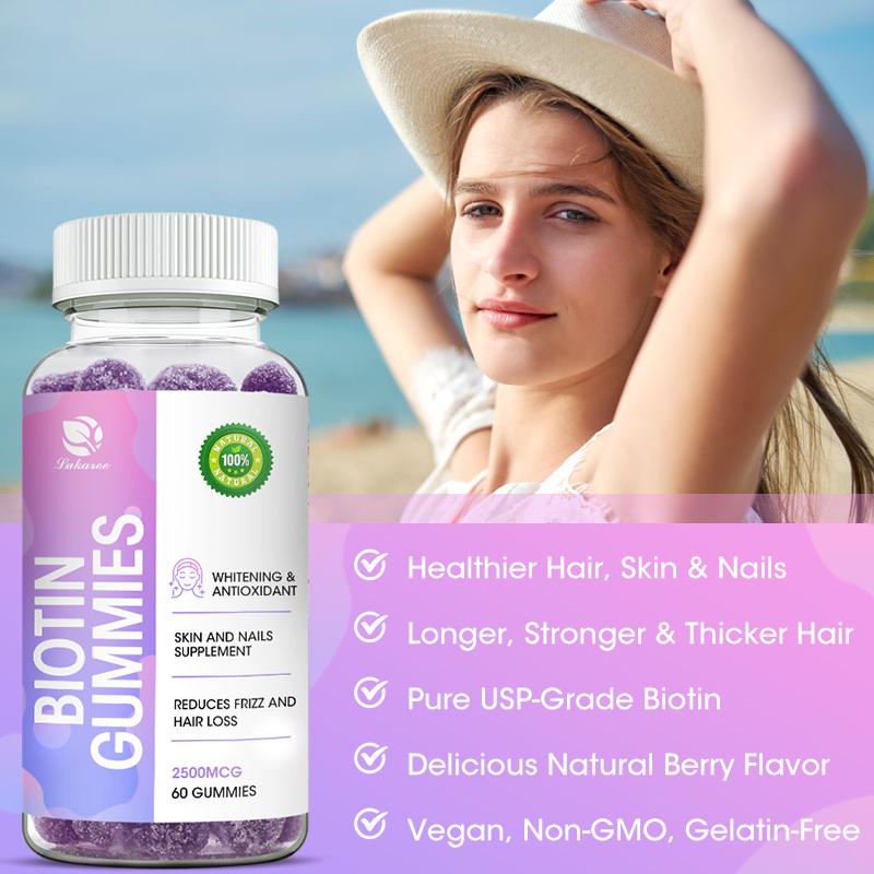 Biotin Fudge Vitamin Supplements Biotin To Prevent Hair Loss Stimulate Hair Follicles Hair Fast Regrow for Hair Loss