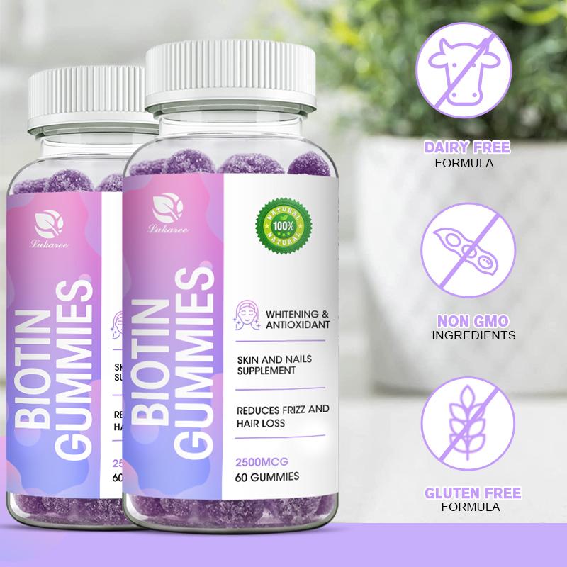 Biotin Fudge Vitamin Supplements Biotin To Prevent Hair Loss Stimulate Hair Follicles Hair Fast Regrow for Hair Loss