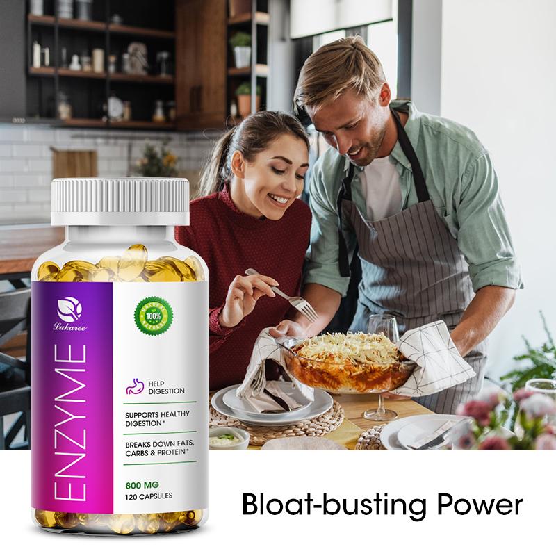 Enzyme Slimming Capsule Weight Loss Support Appetite Suppression Powerful Fat Burner beauty health Weight Loss Products