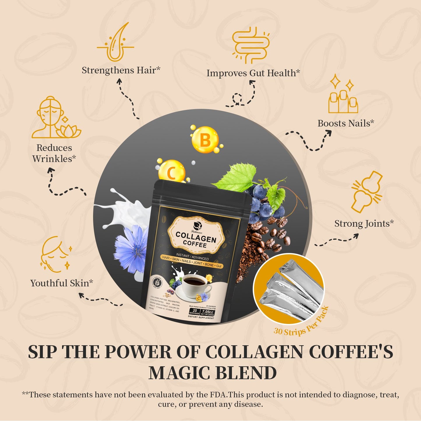 Collagen Coffee 20 servings