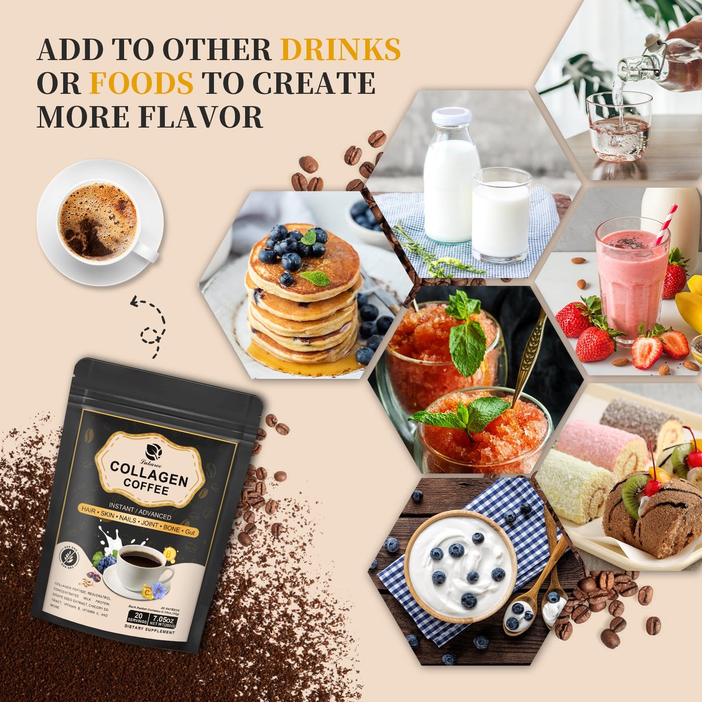 Collagen Coffee 20 servings