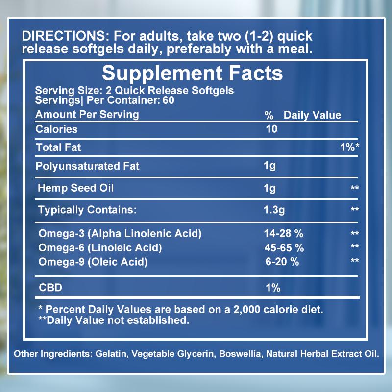 Pain Relief Capsules Comfort for Sreducebody Aches & Pains & Inflammation Antioxidants Sleep Aid