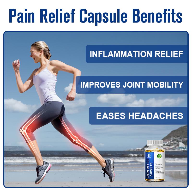 Pain Relief Capsules Comfort for Sreducebody Aches & Pains & Inflammation Antioxidants Sleep Aid