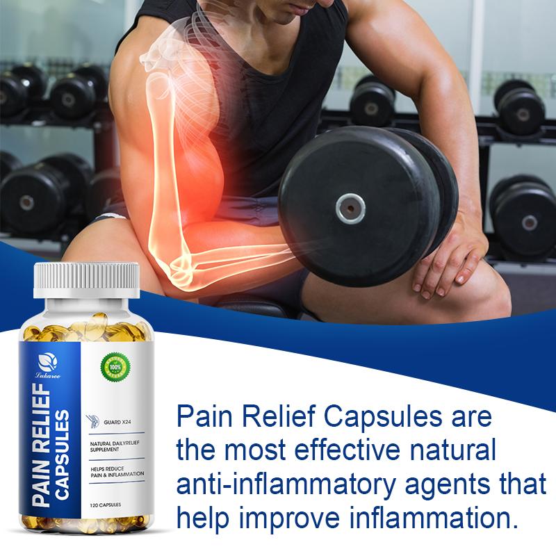 Pain Relief Capsules Comfort for Sreducebody Aches & Pains & Inflammation Antioxidants Sleep Aid