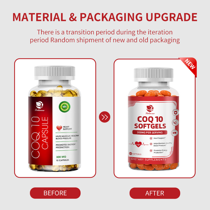Coenzyme Q10, promotes heart growth, lowers blood sugar, promotes health, provides energy, vitamins and minerals