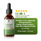 Lukaree 12-in-1 Liposomal Moringa Leaf Drops with Ashwagandha, Turmeric & Quercetin – 60ml | 98% Absorption for Energy, Immune & Joint Support