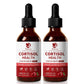 Cortisol Supplement Liquid Drops – 10-in-1 Hormone Balance Support for Women | Stress Relief, Mood & Sleep Support | Fast-Absorbing Cranberry Flavor, 2 FL.OZ