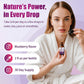 Cortisol Supplement Liquid Drops 10 in 1 Hormone Balance 2 Pack, Blueberry Flavor