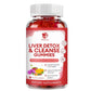 Lukaree Liver Cleanse Detox & Repair Gummies (60 ct) – Herbal Liver Support with Milk Thistle Silymarin, Dandelion, Artichoke & Elderberry, Sugar-Free Vegan Formula