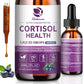 10 in 1 Cortisol Supplement Liquid Drops Hormone Balance, Blueberry Flavor