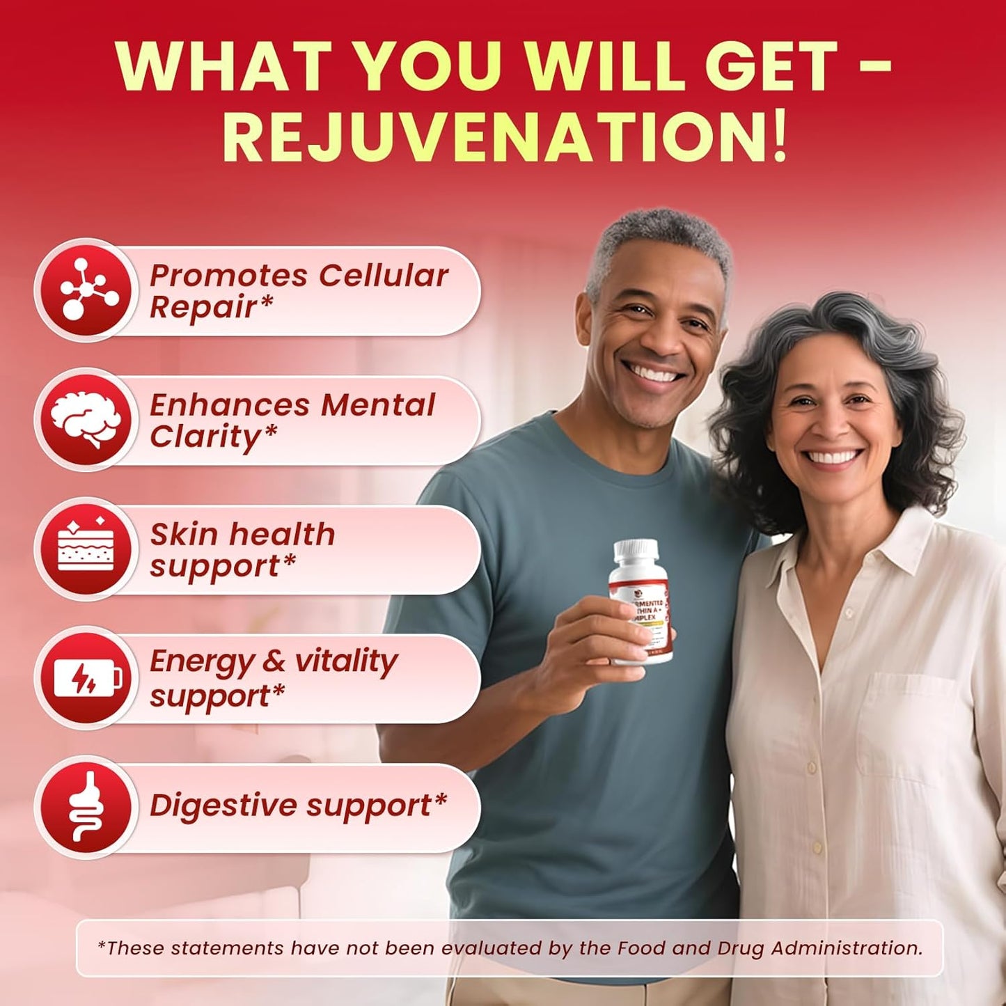 Lukaree Triple-Strength Urolithin A+ Complex – Anti-Aging, Cellular Energy & Gut Support | Plant-Based, 120 Capsules