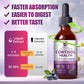 Cortisol Supplement Liquid Drops 10 in 1 Hormone Balance 2 Pack, Blueberry Flavor