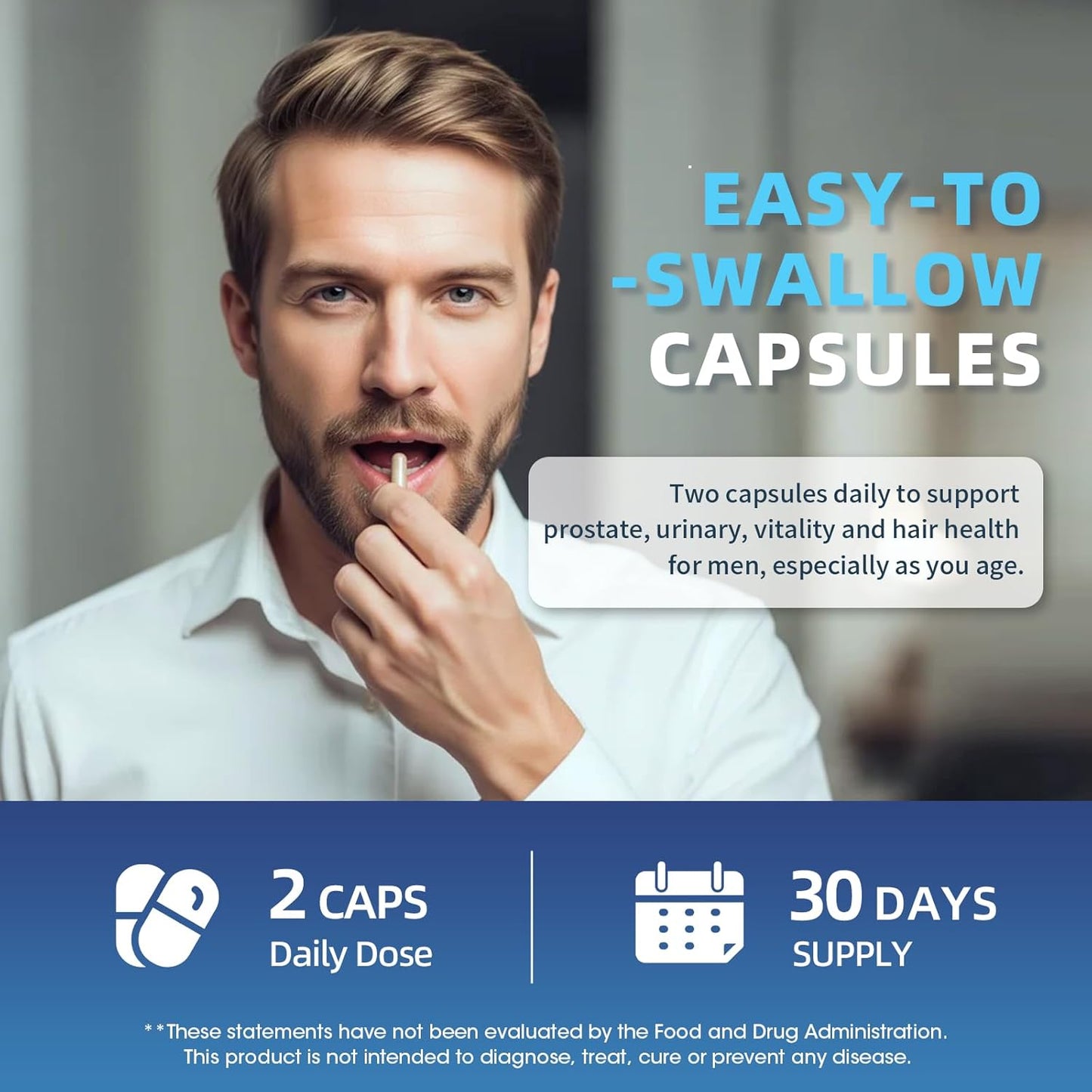 Prostate Health Supplements for Men – 18-in-1 Advanced Herbal Formula | Advanced DHT Blocker - Urinary Tract Health Support