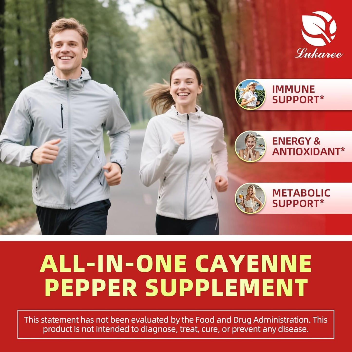 Cayenne Pepper Drops with Elderberry, Turmeric Curcumin, Astragalus, Ginseng, Vitamin C & B12, 8-in-1 Organic Liquid Supplement, Fast Absorbing Berry Flavor, 2 FL OZ