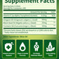 Flat lay of herbal immune support drops with natural ingredients – oregano, black seed, and turmeric