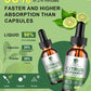 Citrus Bergamot Liquid Drops – Herbal Blend with Soursop, Red Yeast Rice, Garlic & Olive Leaf – Plant-Based Formula with Black Pepper for Enhanced Absorption – 2 Fl Oz