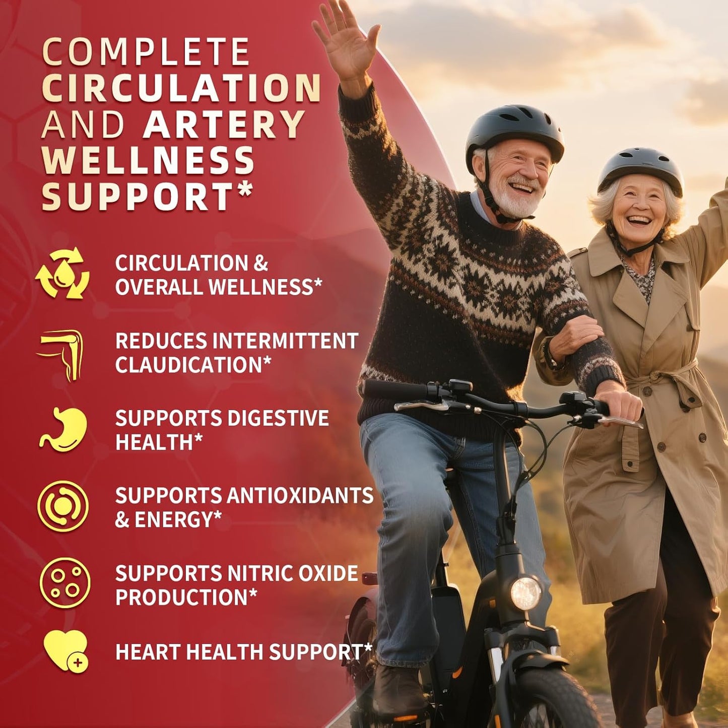 Cayenne Pepper Complex Capsules – 18-in-1 Herbal Formula for Circulation, Heart & Digestion – Vegan, Enteric-Coated, 120 Ct