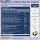 Lukaree Mullein Drops for Lung Detox & Cleanse, Vegan Mullein Leaf Extract Tincture with Chlorophyll Elderberry, etc for Respiratory, Immune, 60 Servings