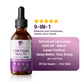 Lukaree 9-in-1 Cortisol balance Liquid Drops | KSM-66® Ashwagandha & Saffron | Fast-Acting Adrenal Recovery & Calm Focus | Blueberry