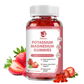 Magnesium Gummies - High Absorption Magnesium Glycinate 500mg & Potassium Citrate 200mg Plus Omega 3, B6, D3, K2 & Calcium - Chewable Gummy for Leg Cramps, Calm Mood & Energy - 60 Count