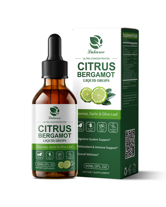 Citrus Bergamot Liquid Drops for Cholesterol Support