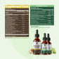 Lukaree Detox & Nourish Pack – Black Walnut Wormwood & Soursop Liquid Drops | Gut Cleanse & Detox + Antioxidant Support