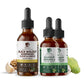 Lukaree Detox & Nourish Pack – Black Walnut Wormwood & Soursop Liquid Drops | Gut Cleanse & Detox + Antioxidant Support