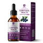 Cortisol Support Drops 9-in-1 with KSM-66® Ashwagandha | Stress Relief, Mood & Sleep Support – Blueberry Flavor