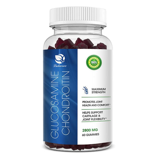 Glucosamine Chondroitin MSM Triple Strength Bones Vitamin Supplements Immune Support Relief Inflammatory Response for Back, Knees, Hands & Antioxidant