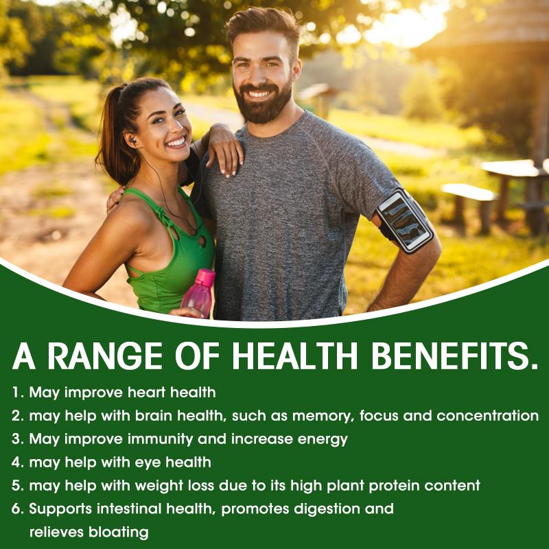 LUKAREE Super Greens Gummies for Energy & Immunity - Increase Energy Weight Loss Aid Spirulina Food Supplements for Adults