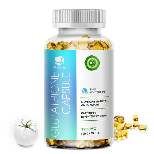 L-Glutathione Original Capsules 1200mg for Anti Aging Skin Whitening lmmune Health Energy, Detox & Liver Support