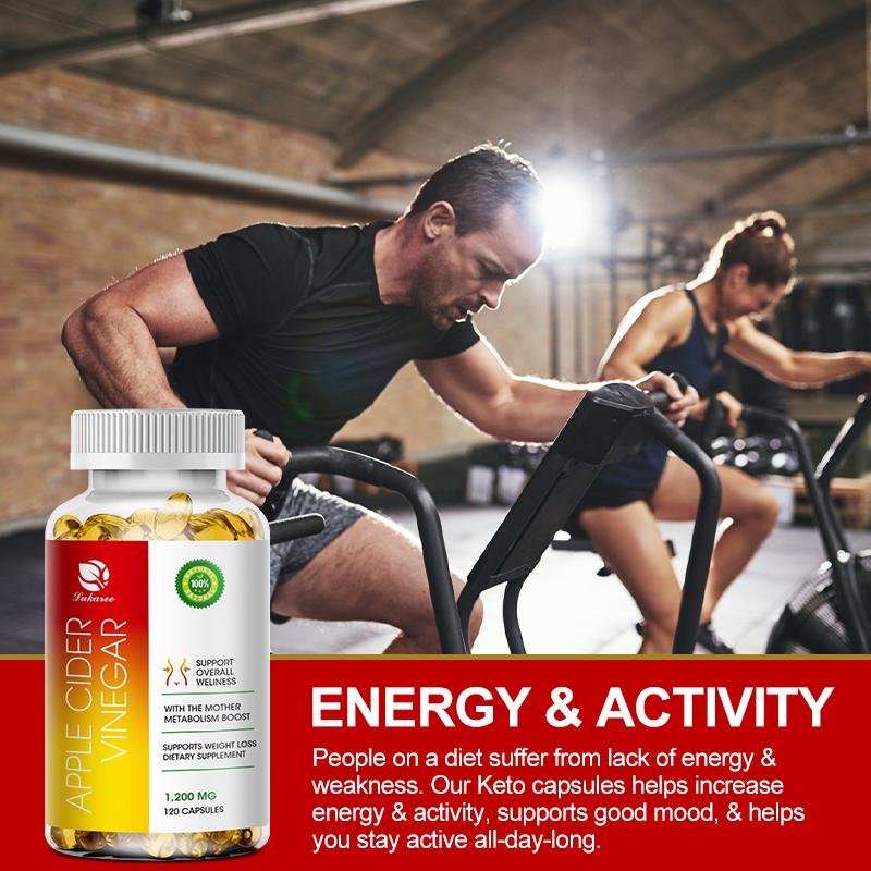 Apple Cider Vinegar Slimming Capsules Natural Digestion Metabolism Weight Support Body Sculpting Capsules