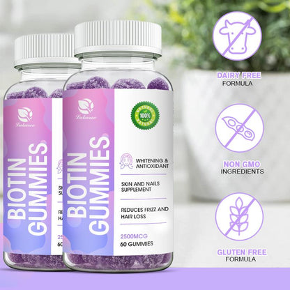 Biotin Fudge Vitamin Supplements Biotin To Prevent Hair Loss Stimulate Hair Follicles Hair Fast Regrow for Hair Loss
