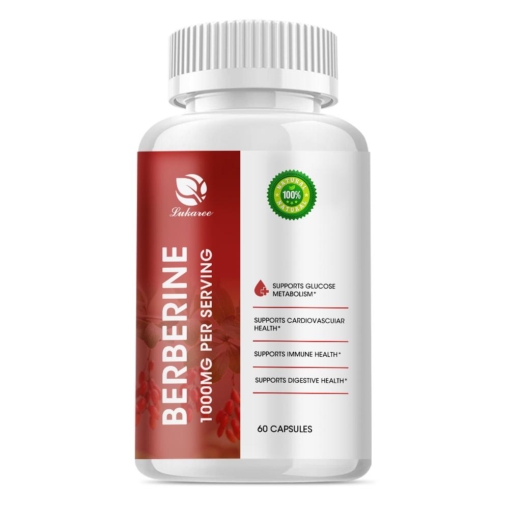 Lukaree Berberine Capsules 1000mg per serving