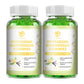 Magnesium Potassium Supplement Gummies - New Flavor Calm Magnesium Glycinate Gummies 500mg & Potassium Citrate 200mg Plus Omega 3, B6, D3, K2 & Calcium for Zzz, Leg Cramps & Muscle - 120 Gummies