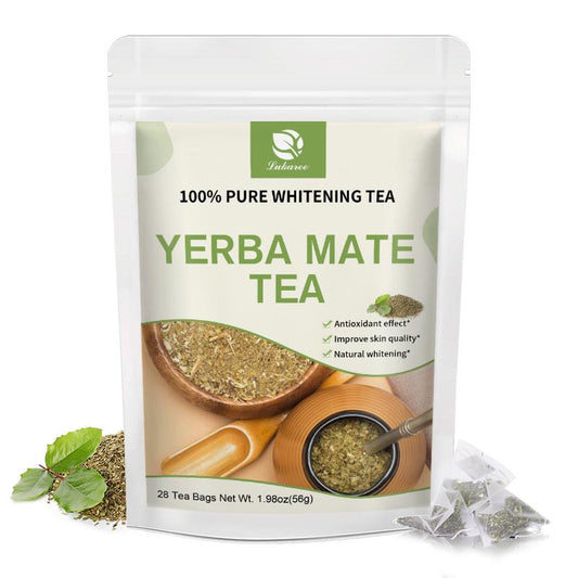 Yerba Mate Tea Bags, Natural Organic Yerba Matte Rich in Chlorophyll, Antioxidants and Vitamins, 30 Tea Bags