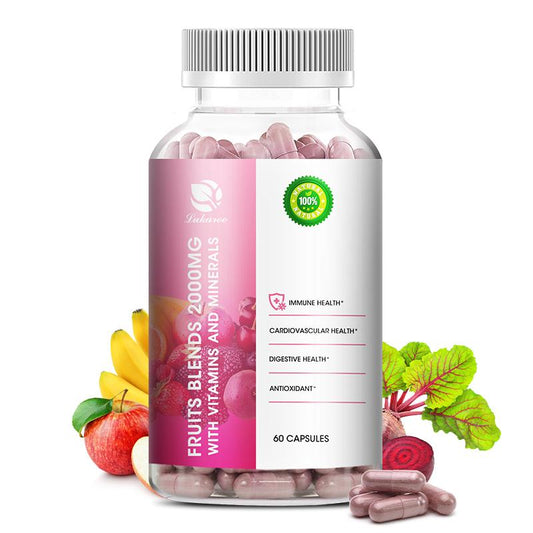 LUKAREE Efficient Fruit Mix Capsules for skin health, cardiovascular health, and digestive health