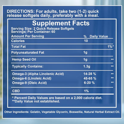 Pain Relief Capsules Comfort for Sreducebody Aches & Pains & Inflammation Antioxidants Sleep Aid