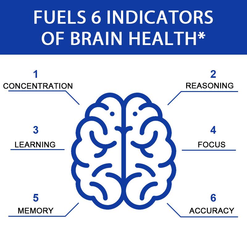 Neuro Brain & Focus 60 Capsules, Healthy Memory Function, Nootropic Supplement